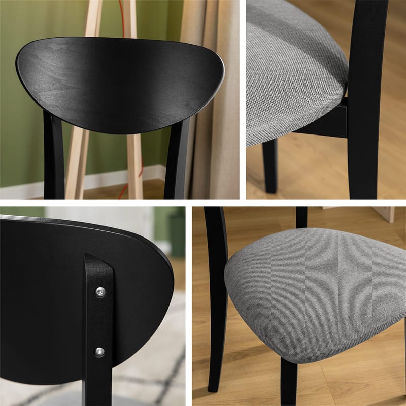 Esher spisestol - hvit, beige - Møbler - Stoler & lenestoler - Spisestuestoler & kjøkkenstoler