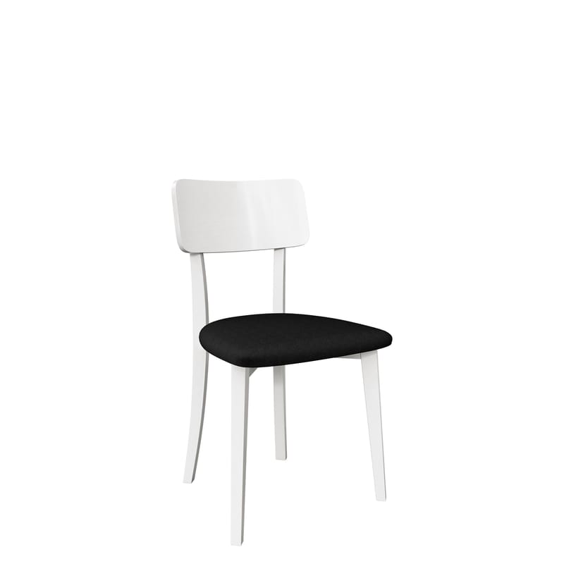 Esher spisestol - hvit, svart - Møbler - Stoler & lenestoler - Spisestuestoler & kjøkkenstoler