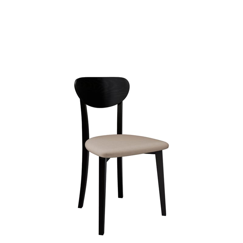 Esher spisestol - svart, beige - Møbler - Stoler & lenestoler - Spisestuestoler & kjøkkenstoler