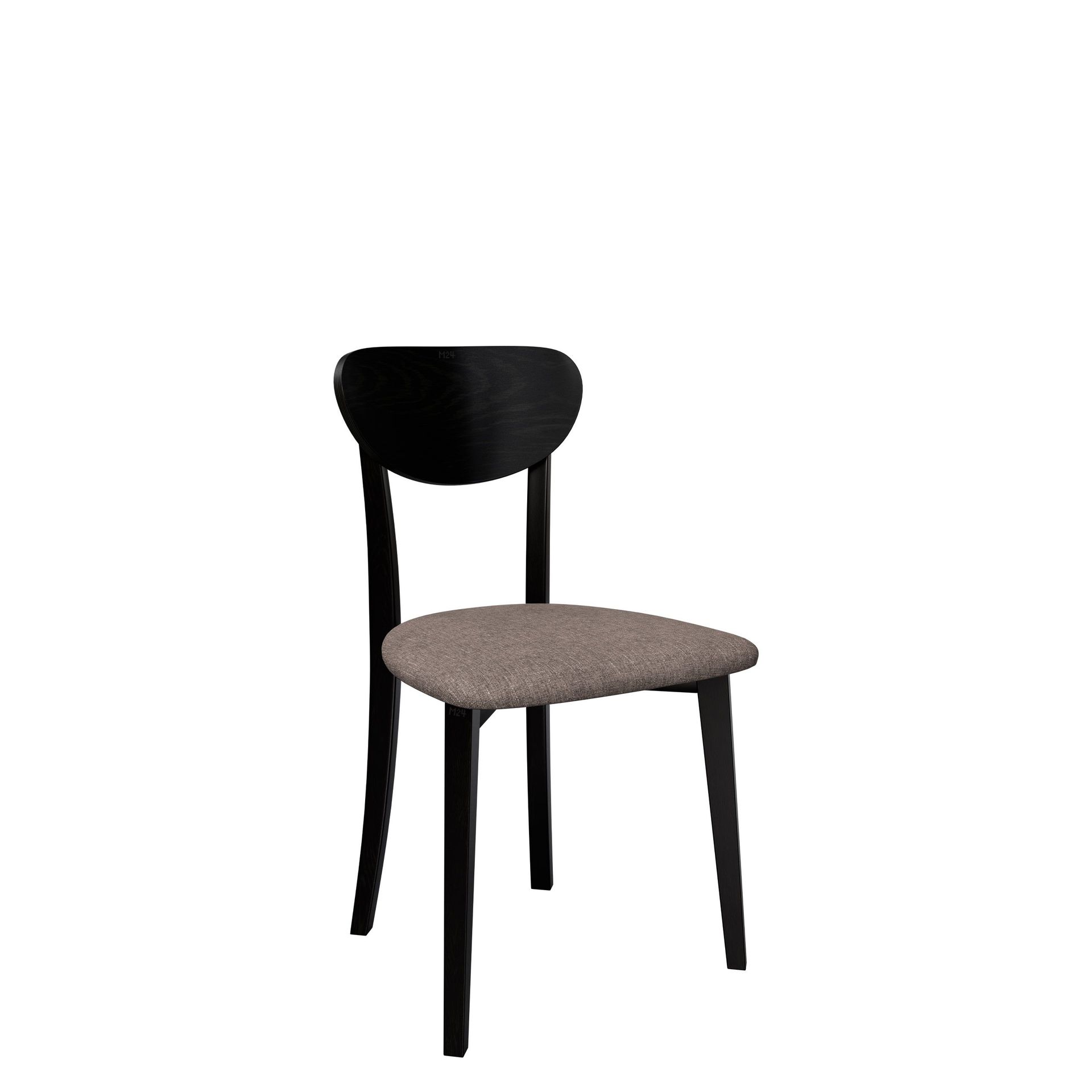 Esher spisestol - svart, brun