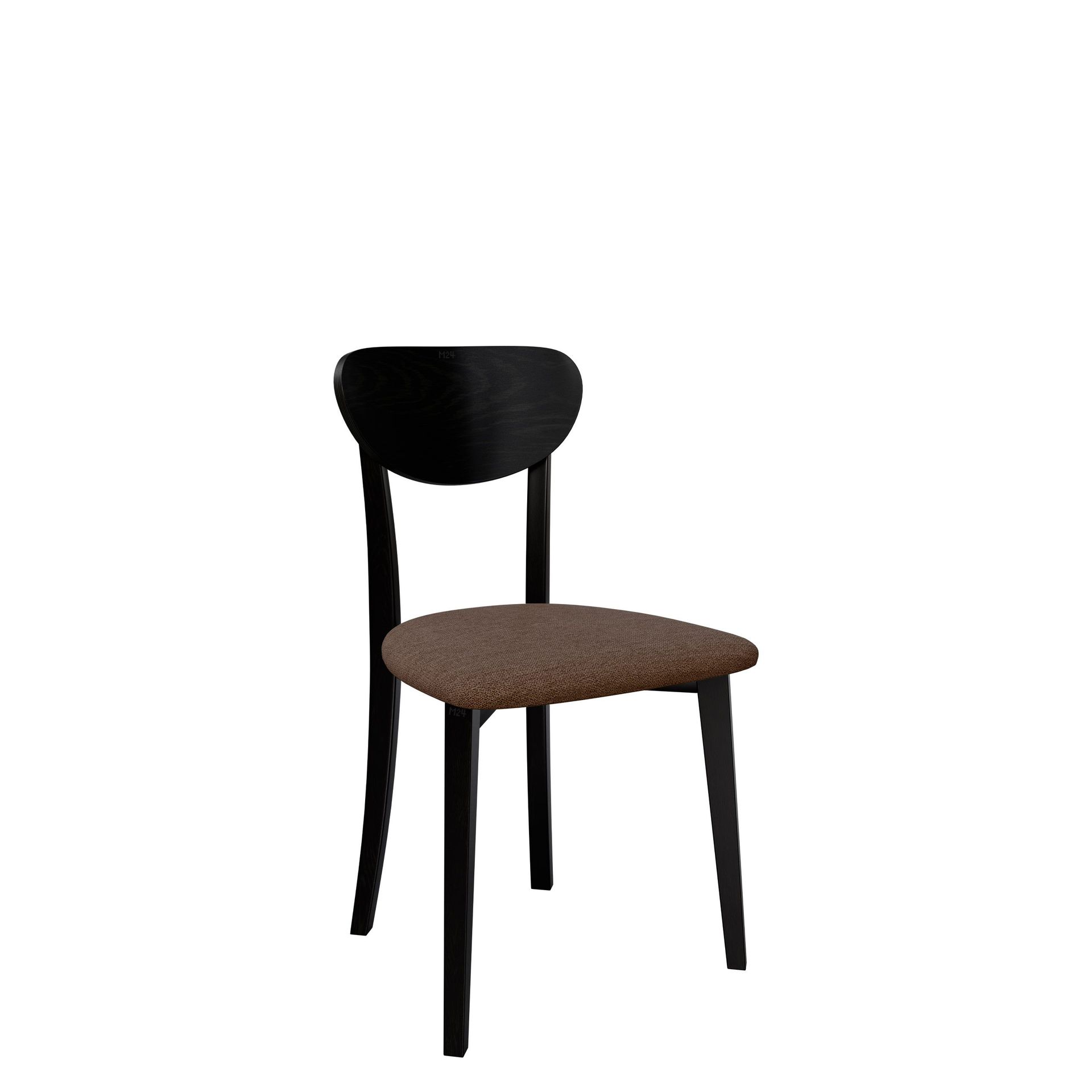 Esher spisestol - svart, brun