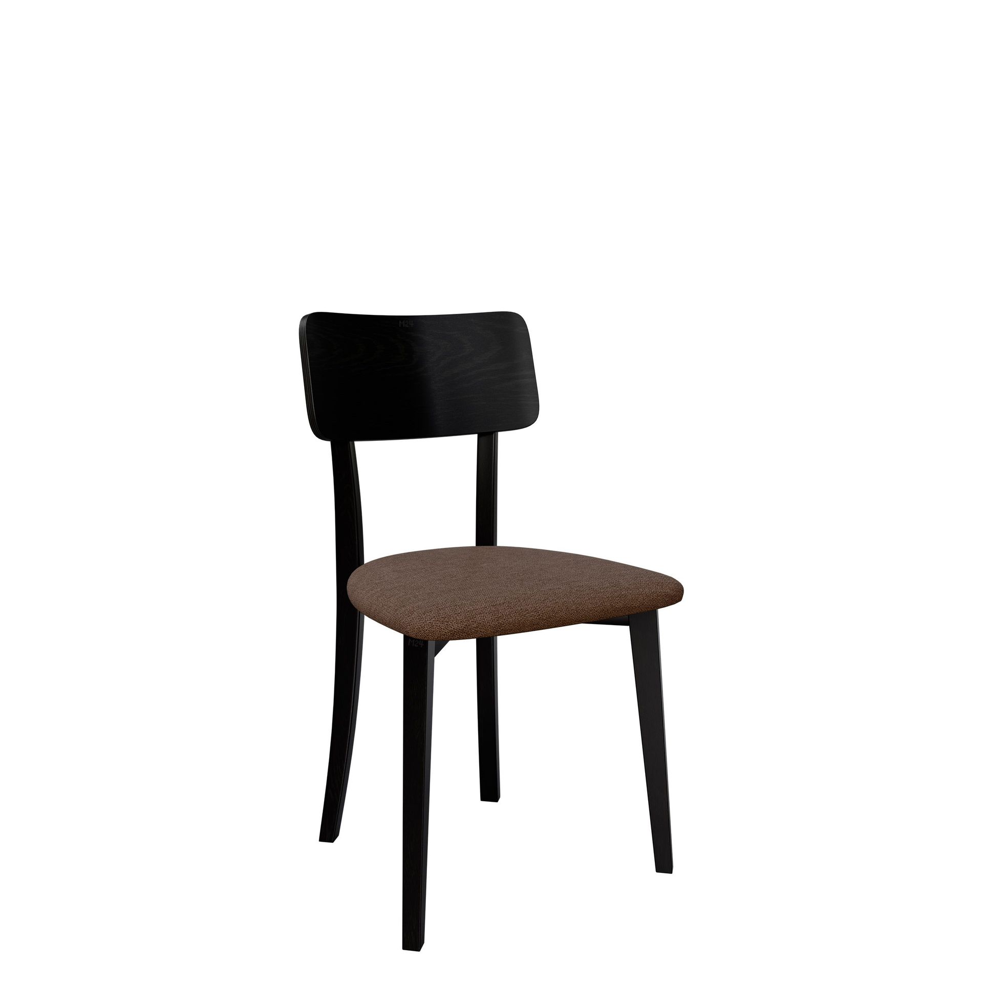 Esher spisestol - svart/brun