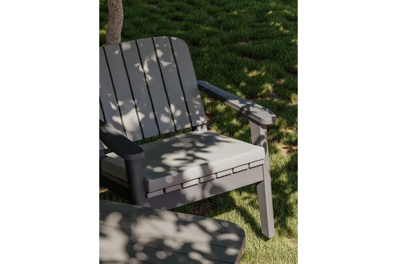 Ewell Lenestol - Antrasitt/Grafittgrå - Møbler - Stoler & lenestoler - Spisestuestoler & kjøkkenstoler