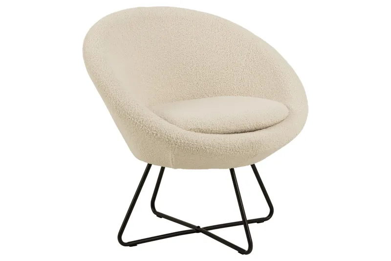 Feeble Loungestol, Beige