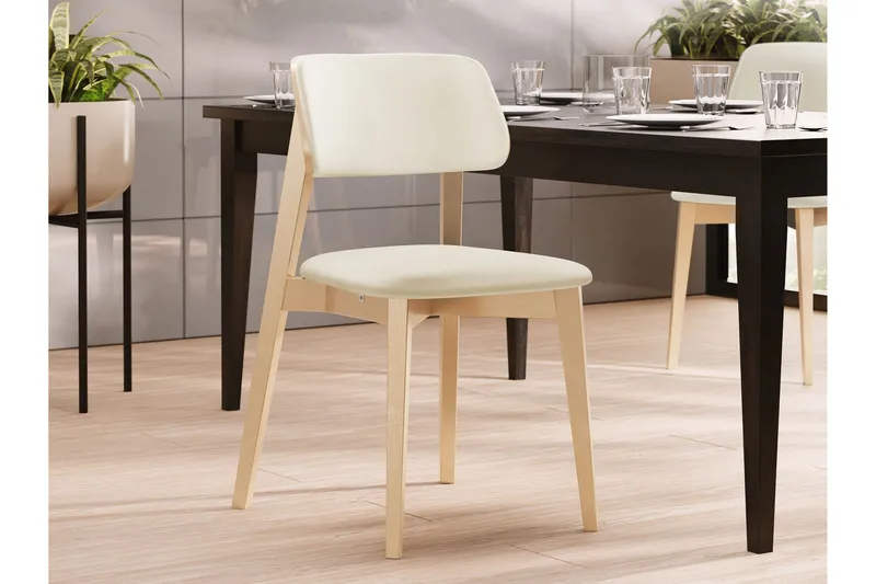 Ferrara Spisestol - Beige - Møbler - Stoler & lenestoler - Spisestuestoler & kjøkkenstoler