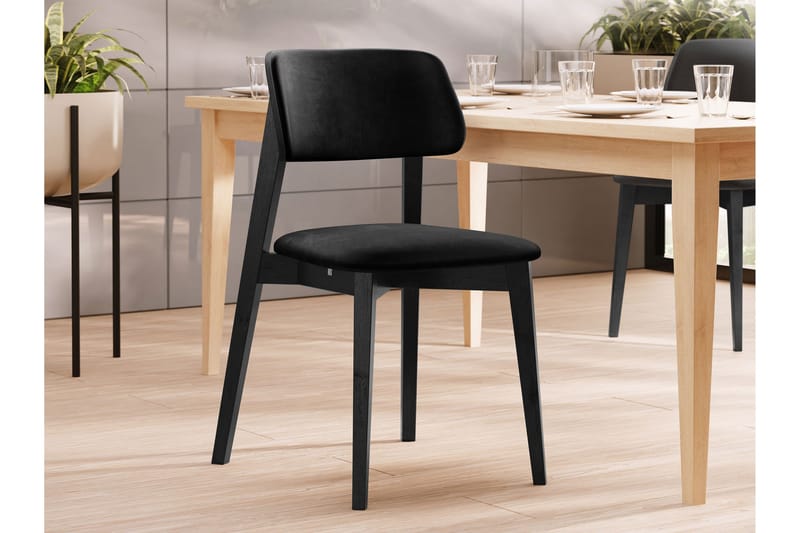 Ferrara Spisestol - Svart - Møbler - Stoler & lenestoler - Spisestuestoler & kjøkkenstoler