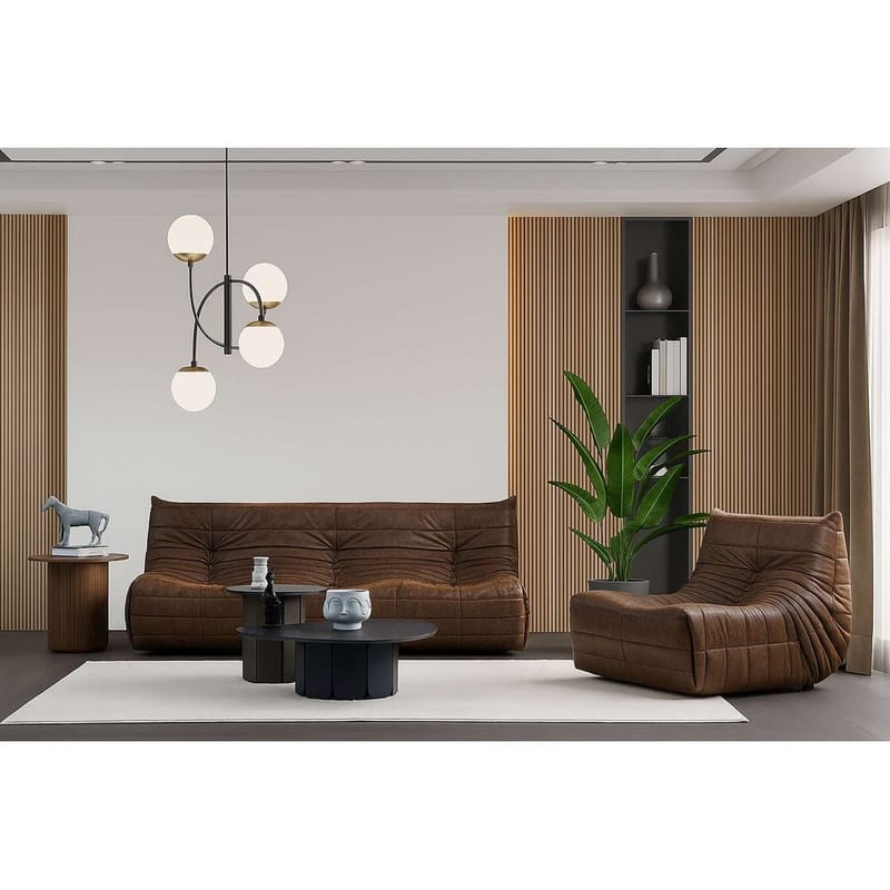 Feylorin Loungestol - Sjokoladebrun - Møbler - Stoler & lenestoler - Lenestoler