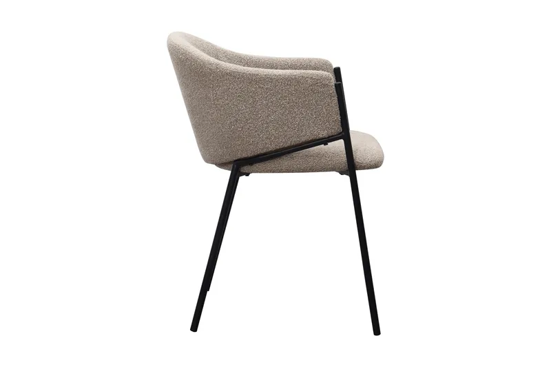 Filip Spisestol - Taupe Bouclé - Møbler - Stoler & lenestoler - Spisestuestoler & kjøkkenstoler