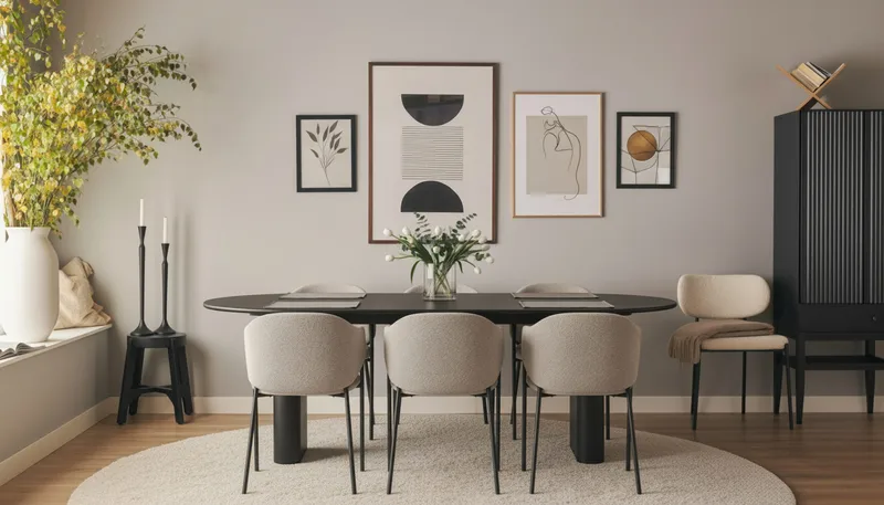 Filip Spisestol - Taupe Bouclé - Møbler - Stoler & lenestoler - Spisestuestoler & kjøkkenstoler