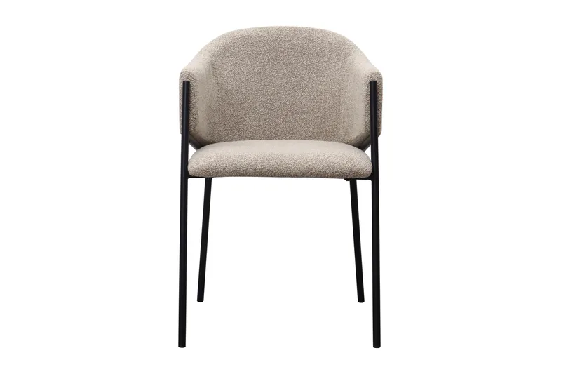 Filip Spisestol - Taupe Bouclé - Møbler - Stoler & lenestoler - Spisestuestoler & kjøkkenstoler
