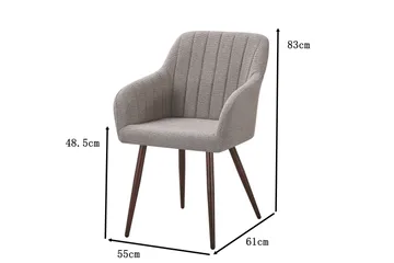 Filippa spisestol - Grå - Møbler - Stoler & lenestoler - Spisestuestoler & kjøkkenstoler