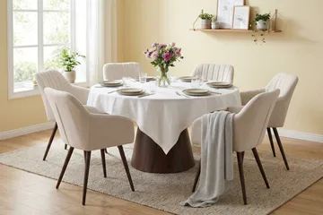 Filippa Spisestol - Hvit - Møbler - Stoler & lenestoler - Spisestuestoler & kjøkkenstoler