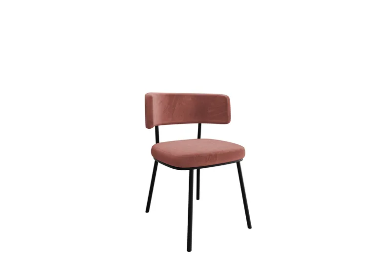 Flanagan Spisestol, Rosa/Svart