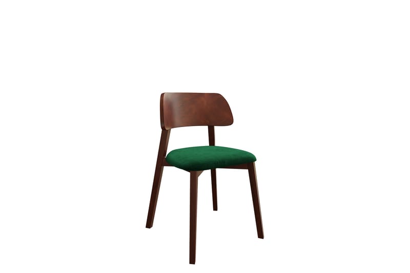 Flannery Spisestol - Grønn/Brun - Møbler - Stoler & lenestoler - Spisestuestoler & kjøkkenstoler