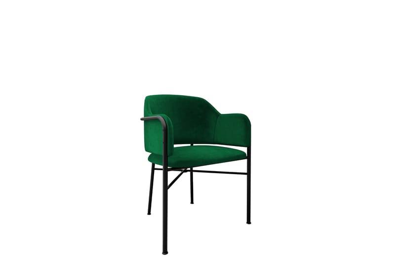 Floden Armlenestol, Grønn/Svart