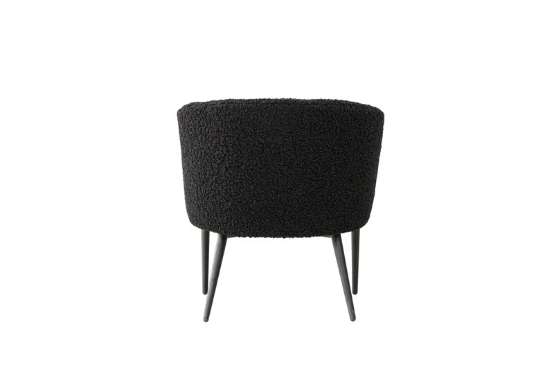 Fluffy Lenestol - Svart - Møbler - Stoler & lenestoler - Lenestoler