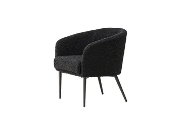 Fluffy Lenestol - Svart - Møbler - Stoler & lenestoler - Lenestoler