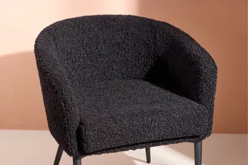Fluffy Lenestol - Svart - Møbler - Stoler & lenestoler - Lenestoler