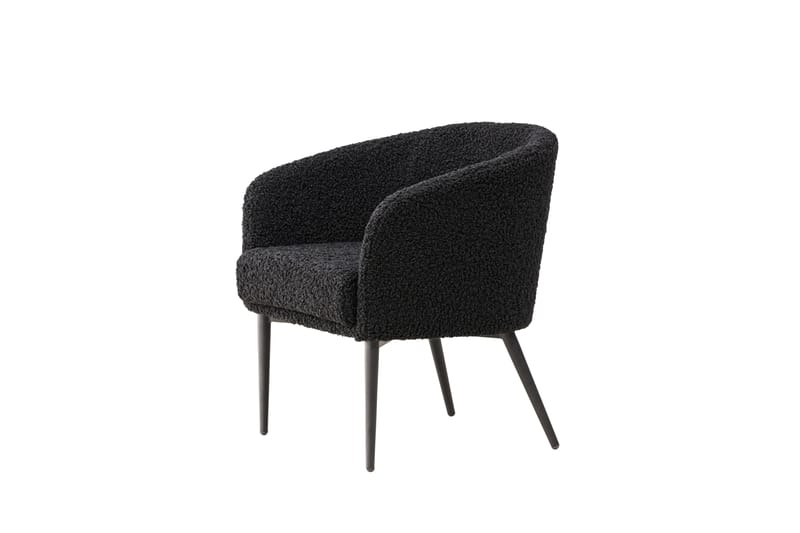 Fluffy Lenestol - Svart - Møbler - Stoler & lenestoler - Lenestoler