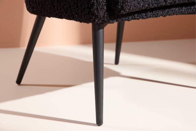 Fluffy Lenestol - Svart - Møbler - Stoler & lenestoler - Lenestoler