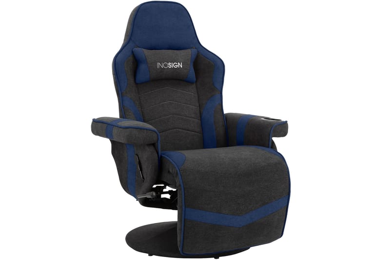 Inkagiel Gaminglenestol - Svart/Blå - Møbler - Stoler & lenestoler - Gaming stol