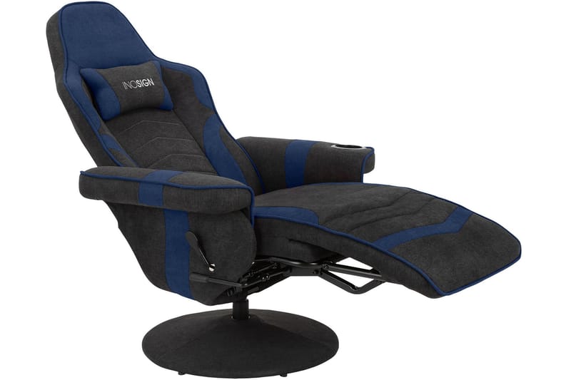 Inkagiel Gaminglenestol - Svart/Blå - Møbler - Stoler & lenestoler - Gaming stol