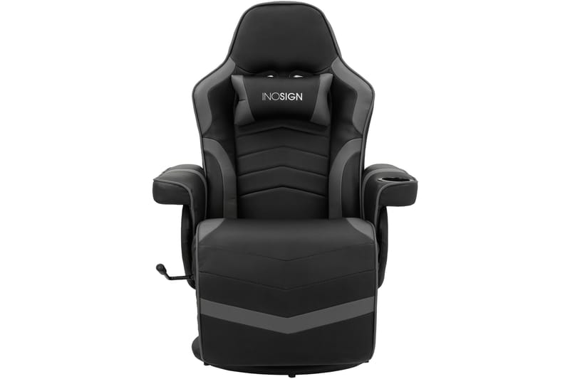 Inkagiel Gaminglenestol - Svart/Grå - Møbler - Stoler & lenestoler - Gaming stol
