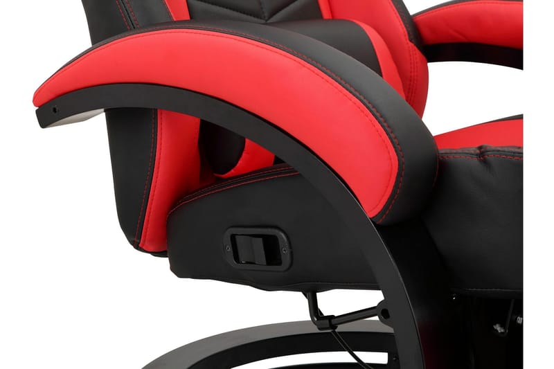 Manhel Gaminglenestol - Svart/Rød - Møbler - Stoler & lenestoler - Gaming stol