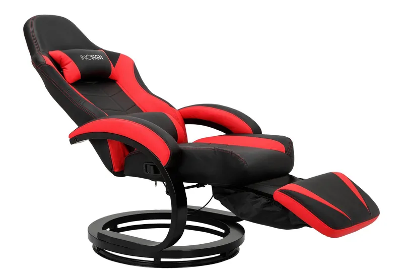 Manhel Gaminglenestol - Svart/Rød - Møbler - Stoler & lenestoler - Gaming stol