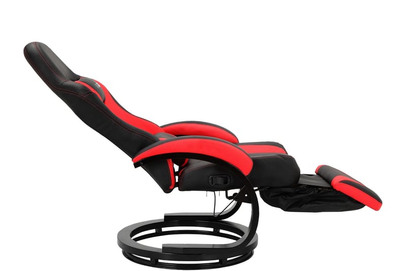 Manhel Gaminglenestol - Svart/Rød - Møbler - Stoler & lenestoler - Gaming stol
