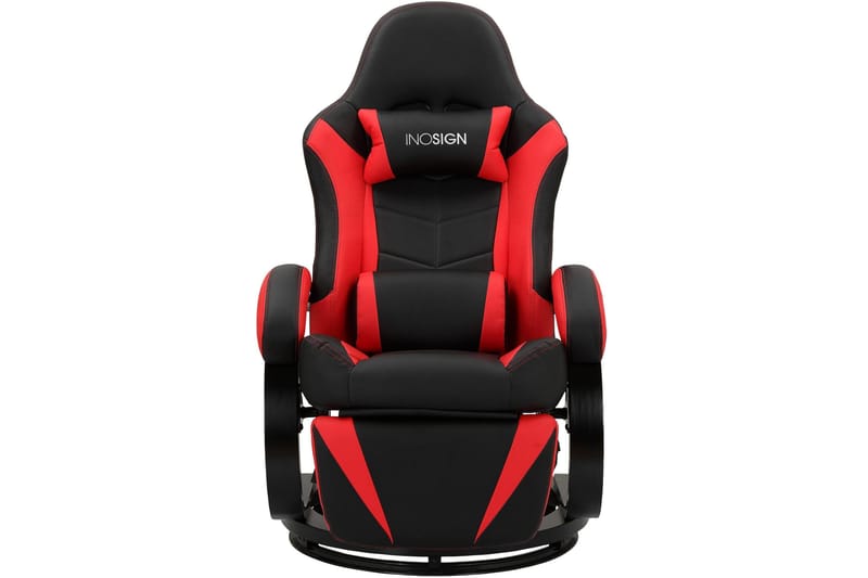 Manhel Gaminglenestol - Svart/Rød - Møbler - Stoler & lenestoler - Gaming stol