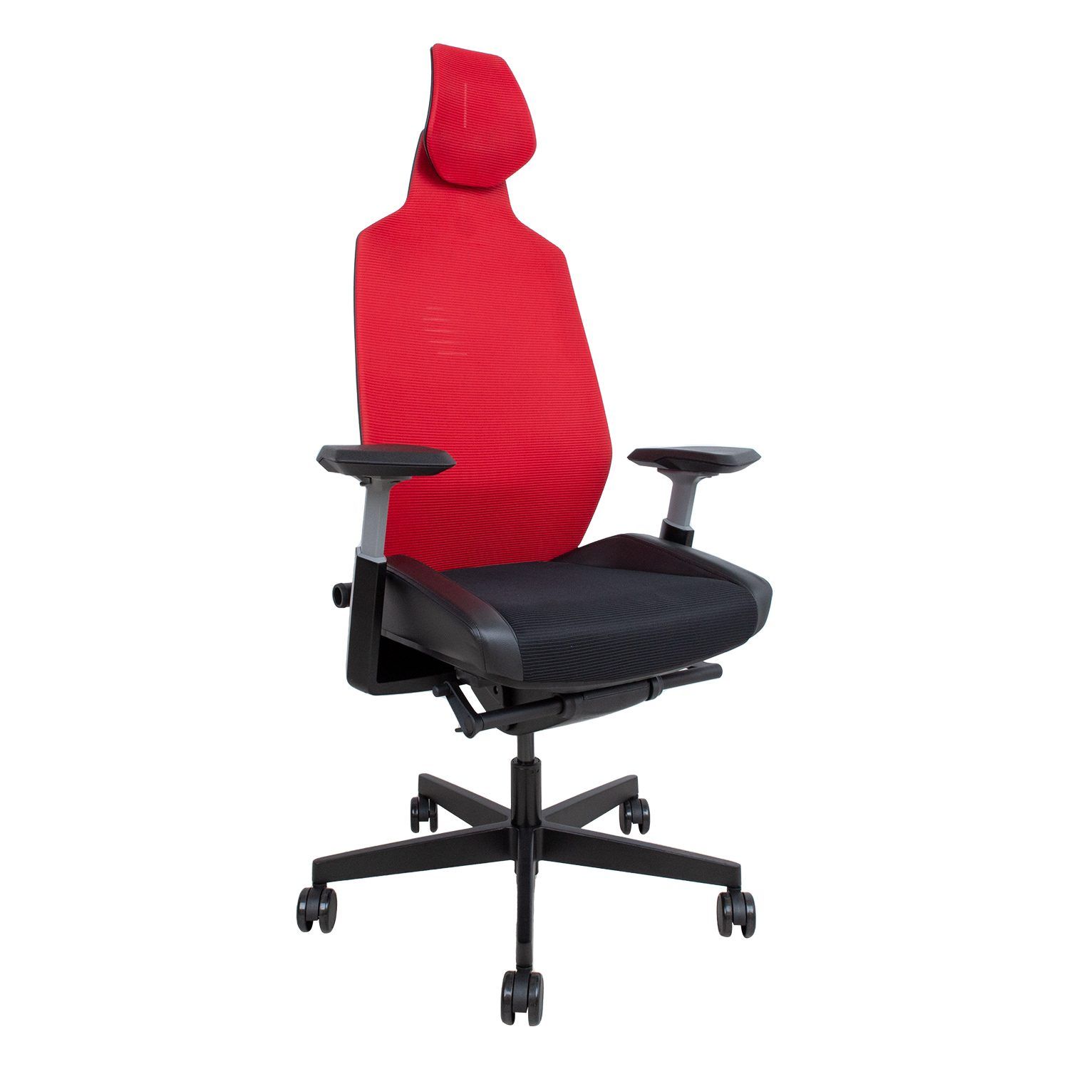 Gamingstol HOME4YOU Ronin svart/rød - svart/rød