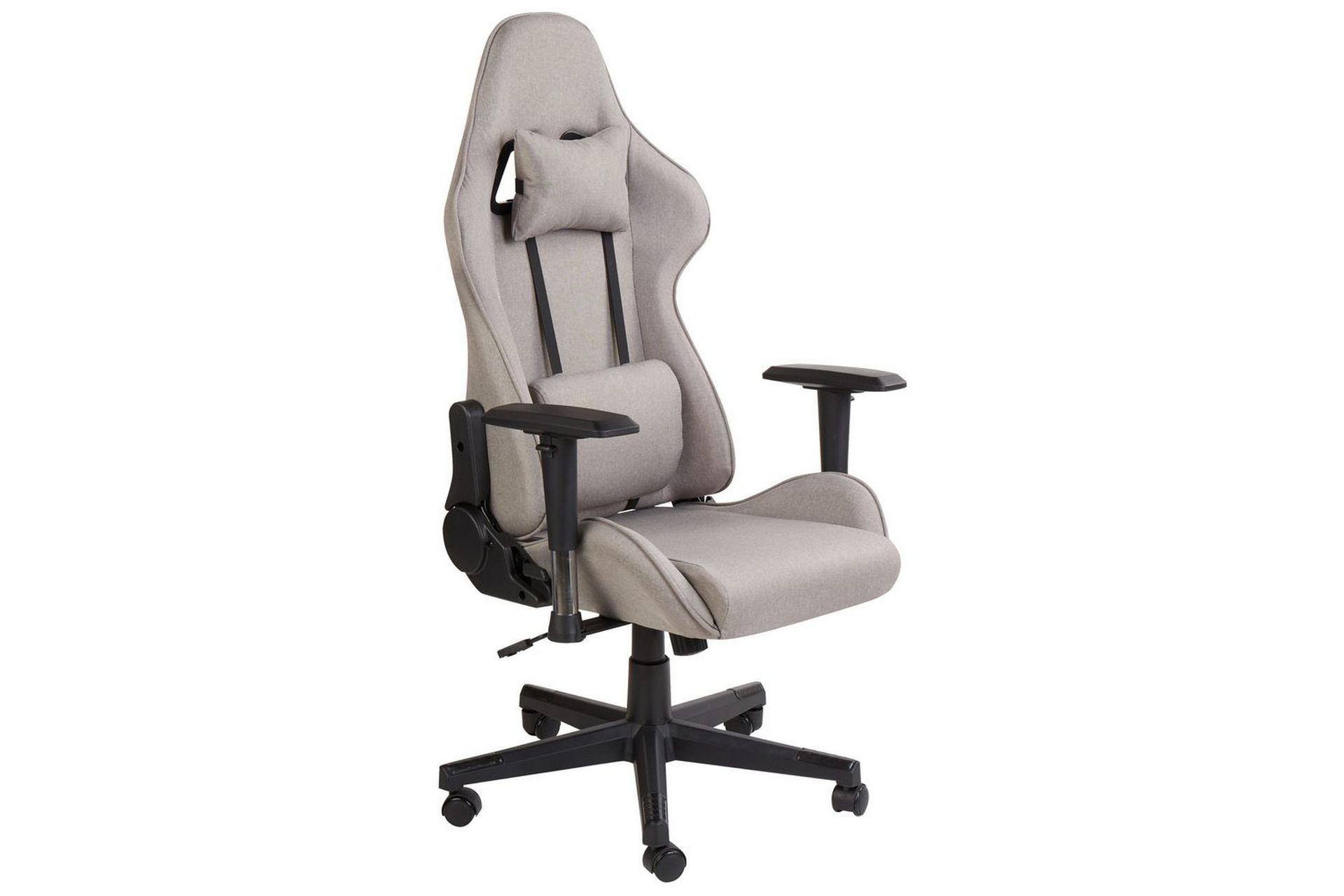 Gamingstol Warrior Beige/svart - Beige/svart - Møbler - Stoler & lenestoler - Kontorstol & skrivebordsstol