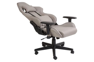 Gamingstol Warrior Beige/svart - Beige/svart - Møbler - Stoler & lenestoler - Kontorstol & skrivebordsstol