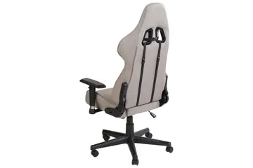 Gamingstol Warrior Beige/svart - Beige/svart - Møbler - Stoler & lenestoler - Kontorstol & skrivebordsstol