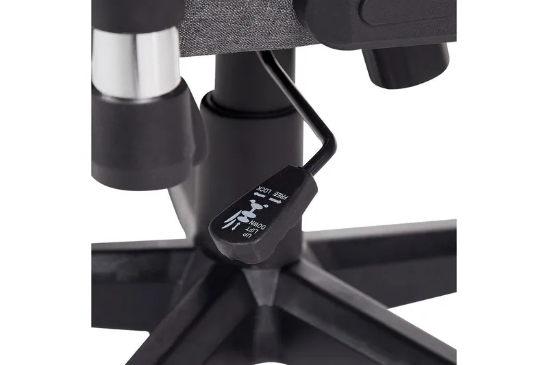 Gamingstol Warrior Grå/svart - Grå/svart - Møbler - Stoler & lenestoler - Kontorstol & skrivebordsstol