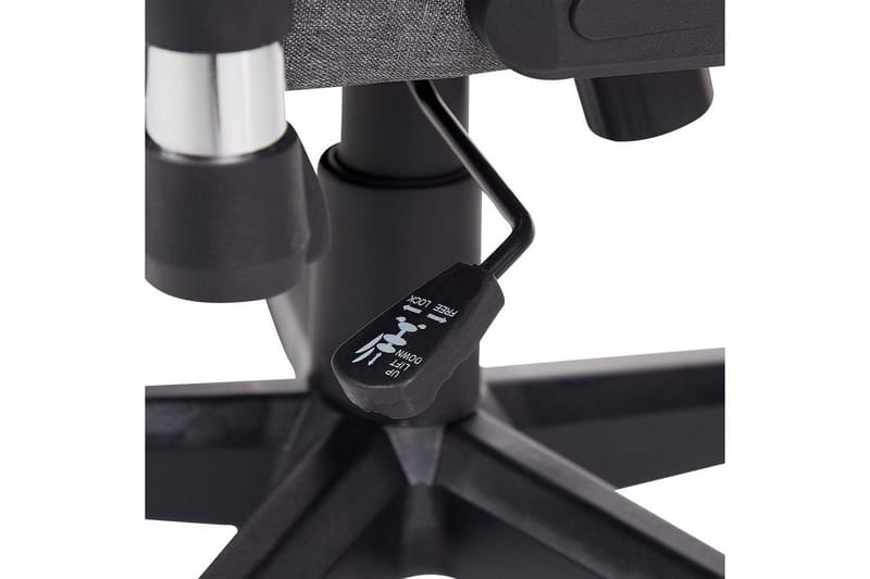 Gamingstol Warrior Grå/svart - Grå/svart - Møbler - Stoler & lenestoler - Kontorstol & skrivebordsstol