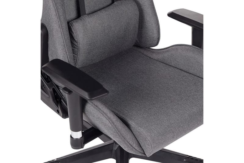 Gamingstol Warrior Grå/svart - Grå/svart - Møbler - Stoler & lenestoler - Kontorstol & skrivebordsstol