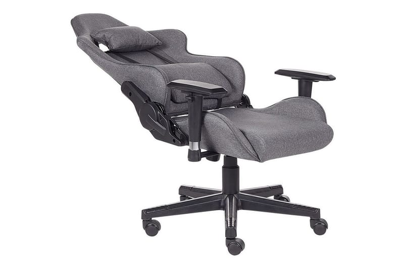 Gamingstol Warrior Grå/svart - Grå/svart - Møbler - Stoler & lenestoler - Kontorstol & skrivebordsstol