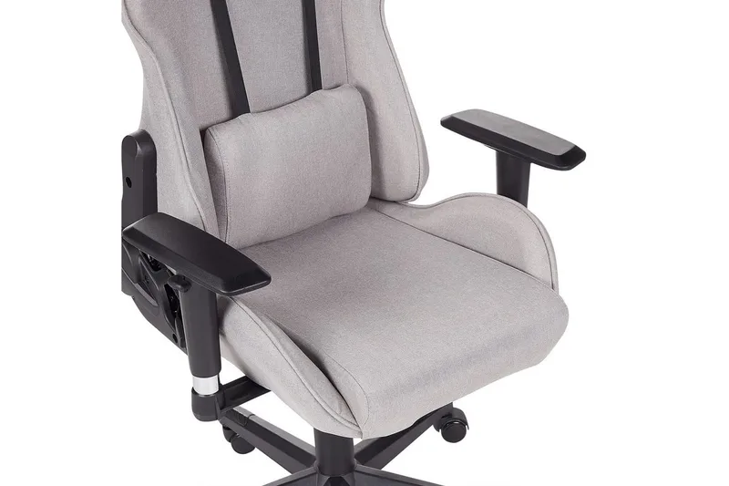 Gamingstol Warrior Lysgråsvart - Lysgråsvart - Møbler - Stoler & lenestoler - Kontorstol & skrivebordsstol