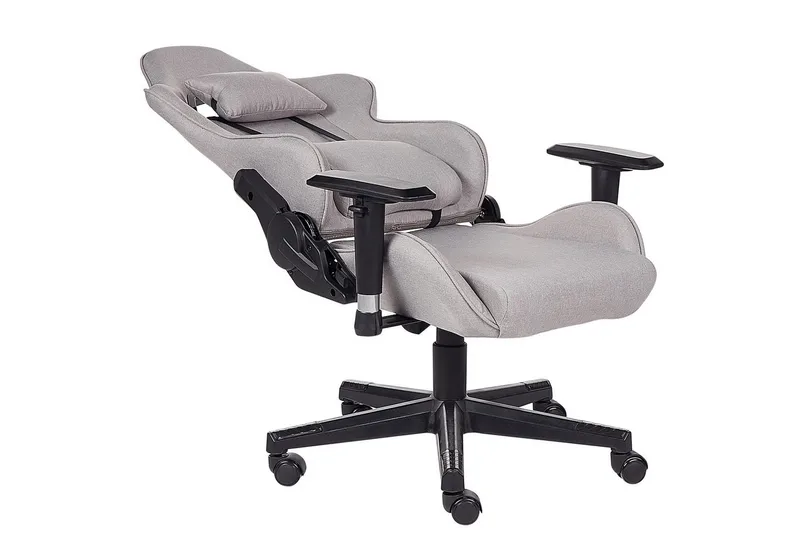 Gamingstol Warrior Lysgråsvart - Lysgråsvart - Møbler - Stoler & lenestoler - Kontorstol & skrivebordsstol