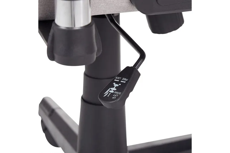 Gamingstol Warrior Lysgråsvart - Lysgråsvart - Møbler - Stoler & lenestoler - Kontorstol & skrivebordsstol