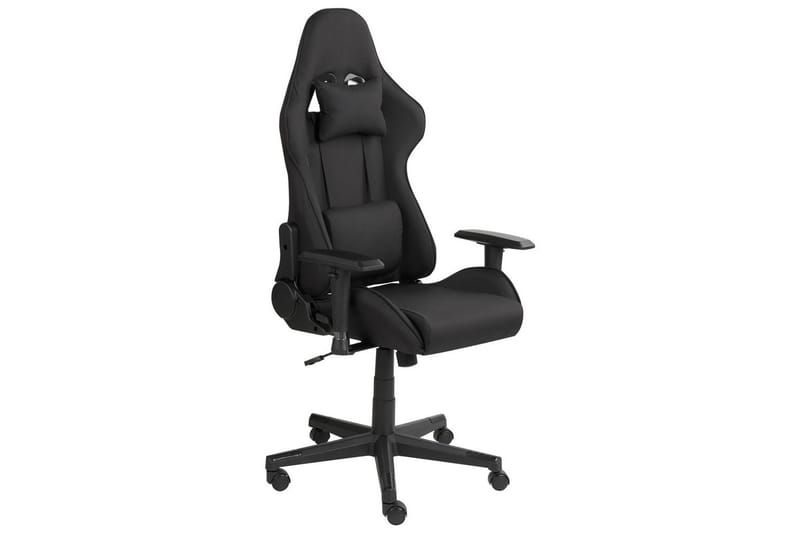Gamingstol Warrior Svart - Svart - Møbler - Stoler & lenestoler - Kontorstol & skrivebordsstol