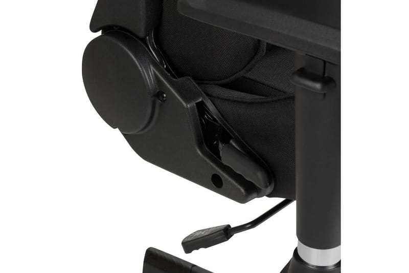 Gamingstol Warrior Svart - Svart - Møbler - Stoler & lenestoler - Kontorstol & skrivebordsstol