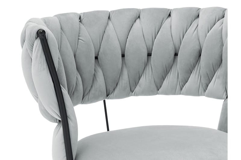 Garrick Armstol - Grå - Møbler - Stoler & lenestoler - Spisestuestoler & kjøkkenstoler