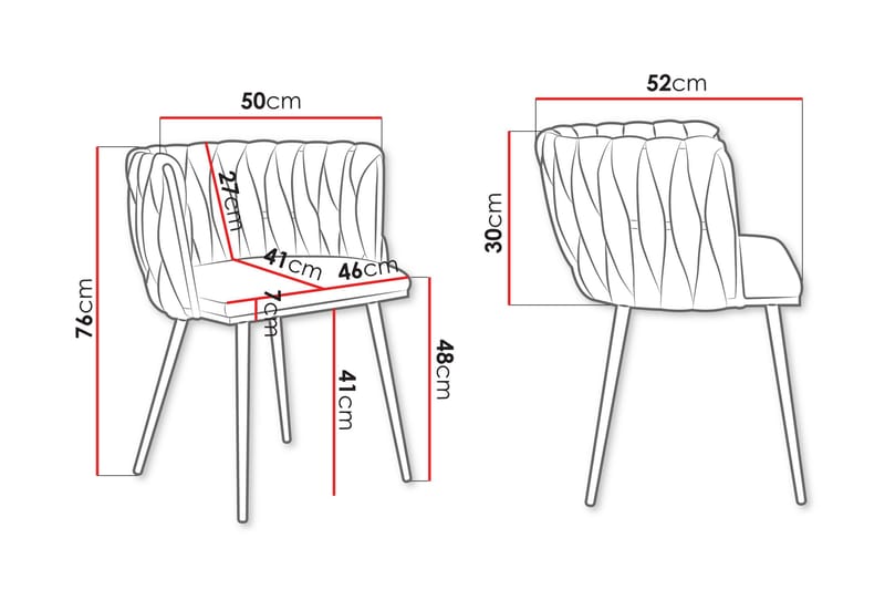 Garrick Armstol - Svart - Møbler - Stoler & lenestoler - Spisestuestoler & kjøkkenstoler