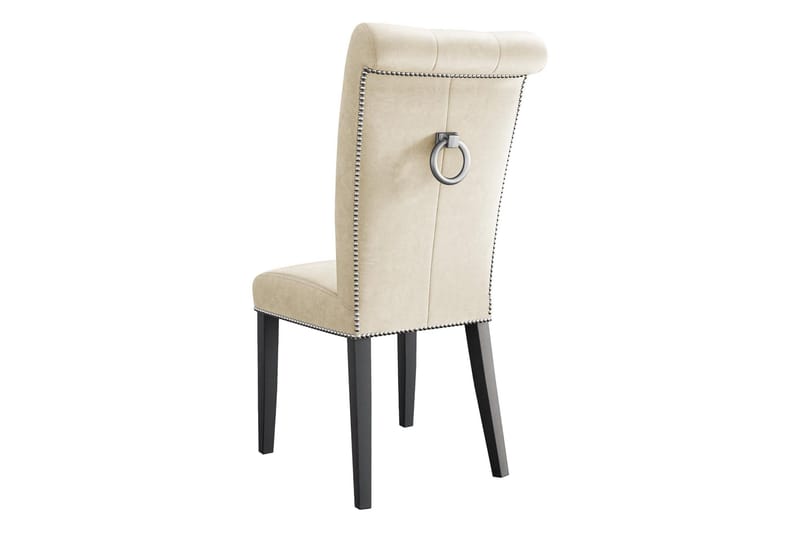 Garvin Spisestol - Beige/Svart - Møbler - Stoler & lenestoler - Spisestuestoler & kjøkkenstoler