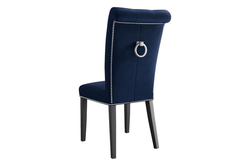 Garvin Spisestol - Blå/Svart - Møbler - Stoler & lenestoler - Spisestuestoler & kjøkkenstoler