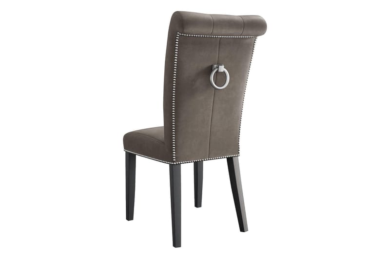 Garvin Spisestol - Grå/Svart - Møbler - Stoler & lenestoler - Spisestuestoler & kjøkkenstoler