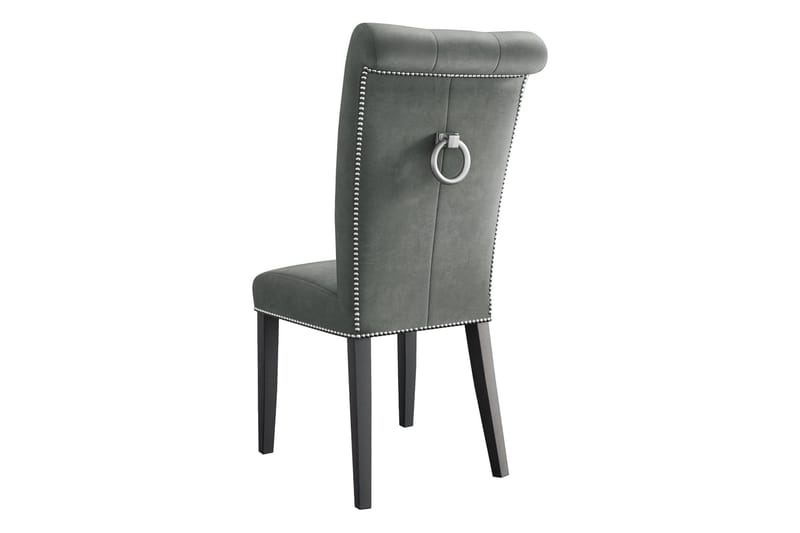 Garvin Spisestol - Grå/Svart - Møbler - Stoler & lenestoler - Spisestuestoler & kjøkkenstoler